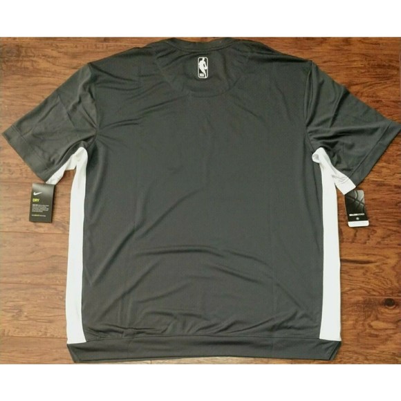 Nike NBA Minnesota Timberwolves Shooting Shirt Dri-Fit Gray XL AV0939-060 - Picture 2 of 2